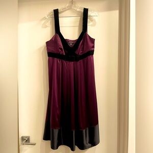 Empire Waist Silk Cocktail Dress